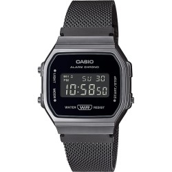 CASIO VINTAGE Mod. ICONIC - BLACK A168WEMB-1BEF